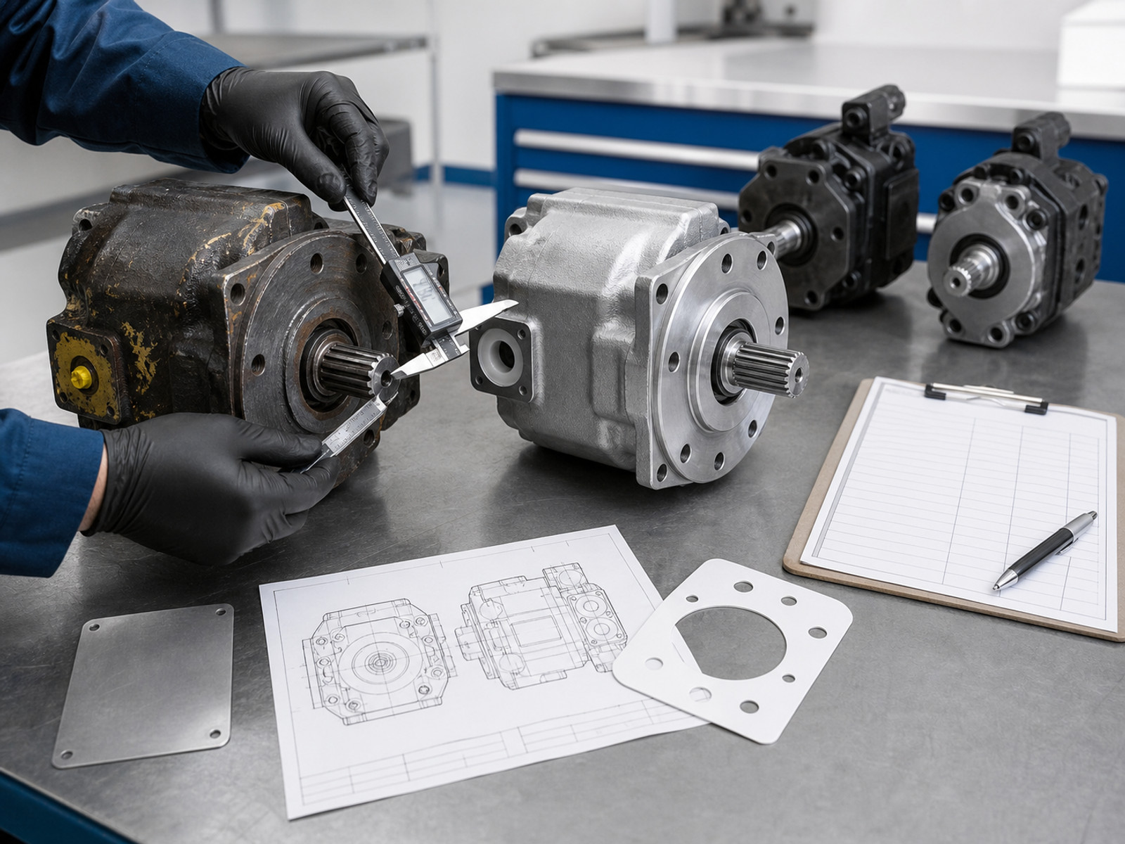 Hydraulic model identification and compatibility inspection